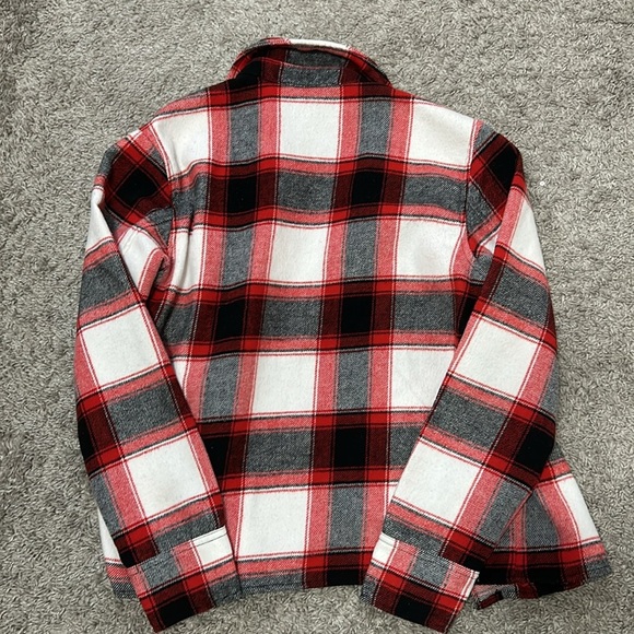 Bb Dakota Steve Madden Plaid Top Size M - Picture 5 of 5